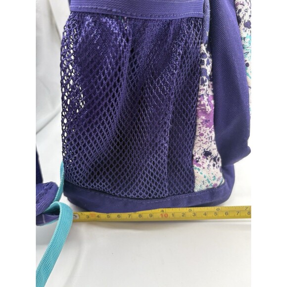 Trans By JanSport Backpack Laptop Sleeve Paint Spatter 5 Zip Compartments - Picture 13 of 13